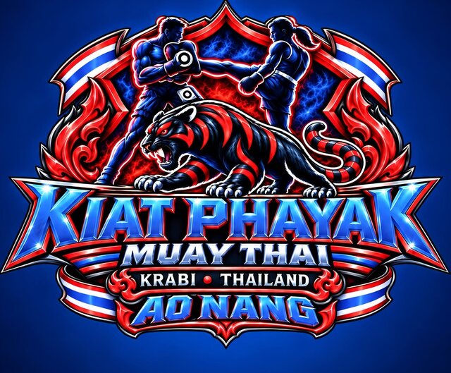 Kiat Payak Muay Thai tiger emblem